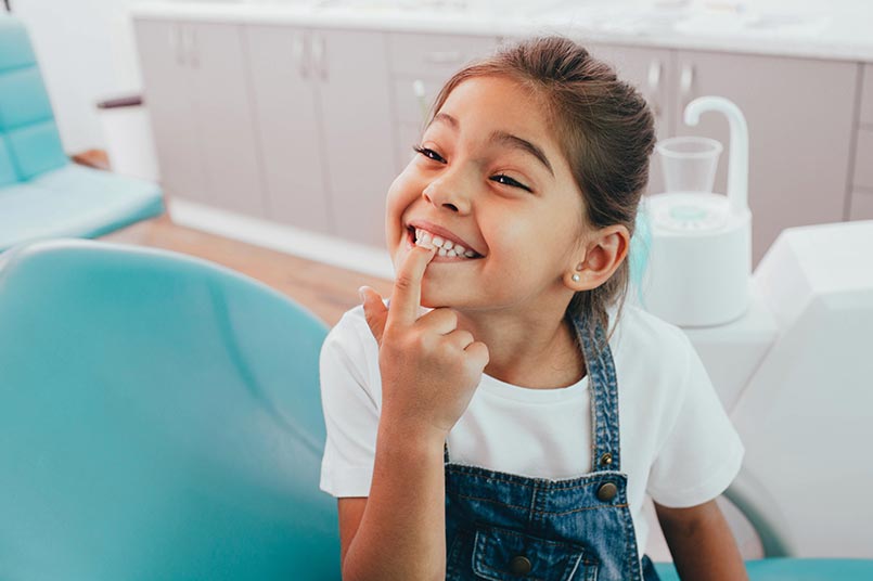 child at route 66 smiles family dentistry